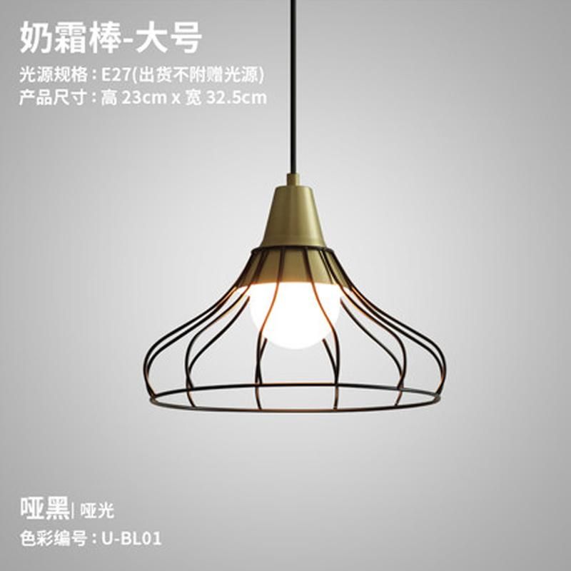 Nordic Metal Pendant Light Bar Study Stairs Svend Scandinavian Modern Birdcage Chandelier (WH-AP-312)