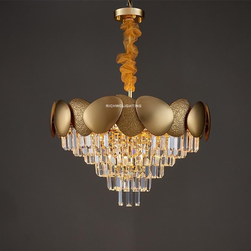 Home Industrial Lighting Living Bedroom Decorative Modern Pendant Lamps Fixtures Restaurant Dining Gold Chandelier