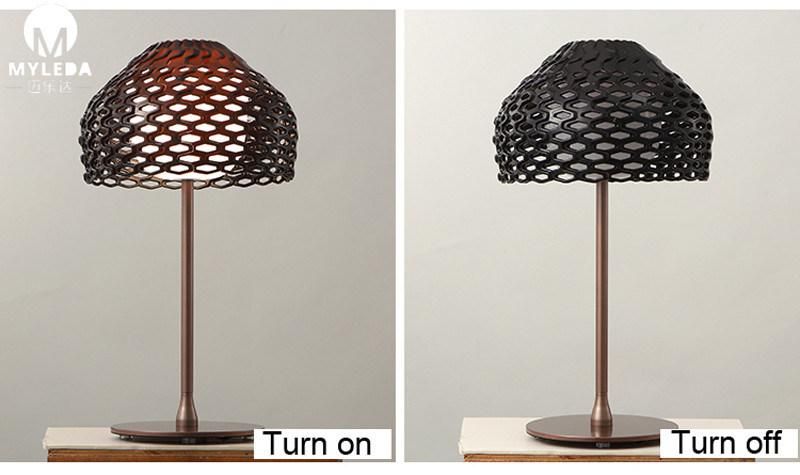 Nordic Acrylic Lampshade Living Room Pine Cone Table Lamp
