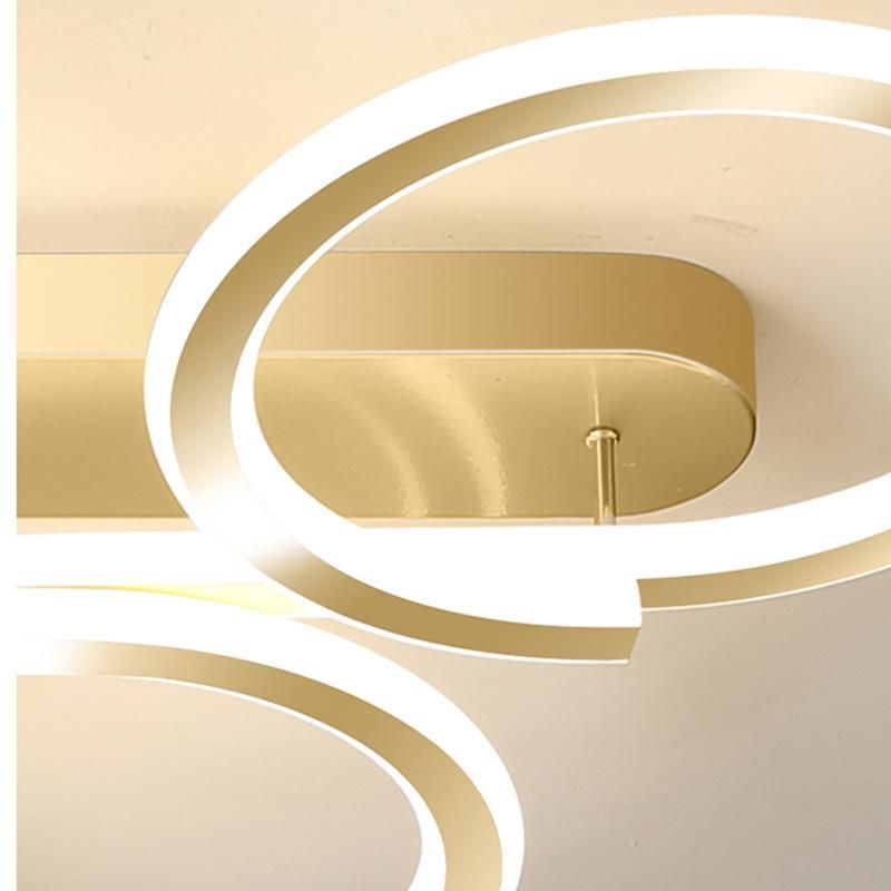 Living Room Light Simple Modern Circular Ceiling Light Creative Bedroom Lighting Lamp