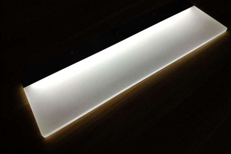 New Fashion Acrylic LED Panel Furniture Light Design Waterproofed Illumination Bath LED Light for Mirror or Bathroom Cabinet with Ce RoHS IP44