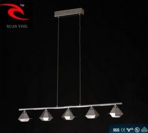 Modern LED Pendant Lamp with 5 Head for Chrome (MV5556S-5A)