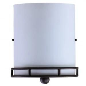Half Round Frosted Glass Diffuser Wall Lamp