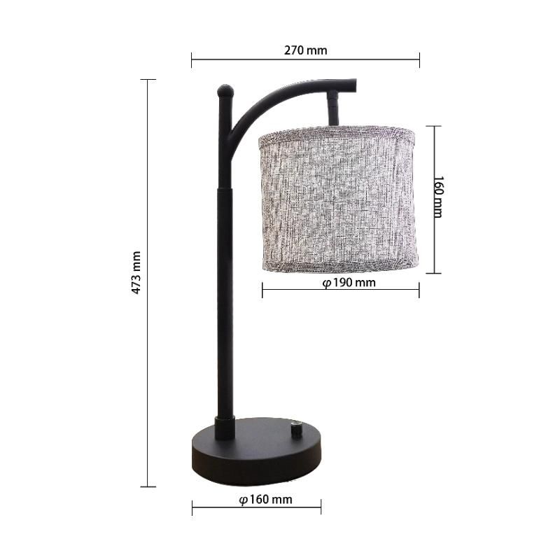 Hotel Style Table Light Design Decoration USB Table Lamp