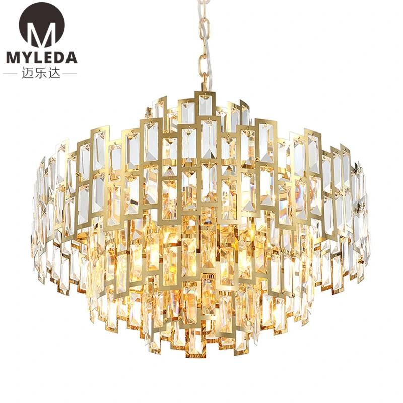 Hot Sale Modern Chandelier Interior Lighting Crystal Pendant Lamp