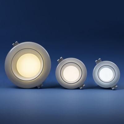 7W/10W/15W/20W/30W COB Down Light CCT Dimmable Recessed LED Ceiling Downlight