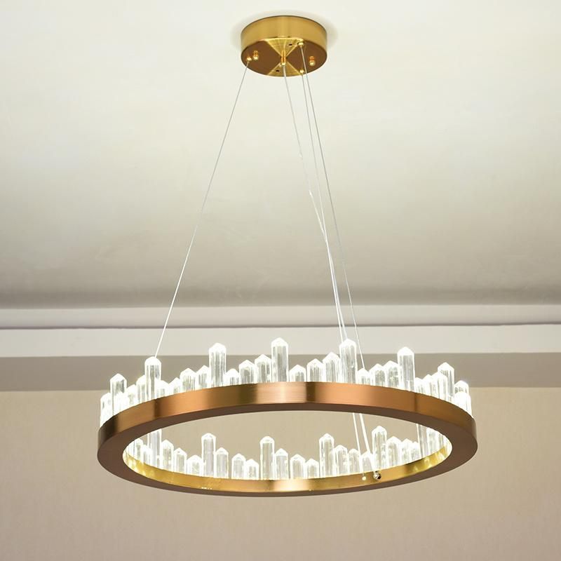 Modern Crystal Suspension Lights for Indoor Home Bedroom Kitch Dining Room Luminaire (WH-AP-87)