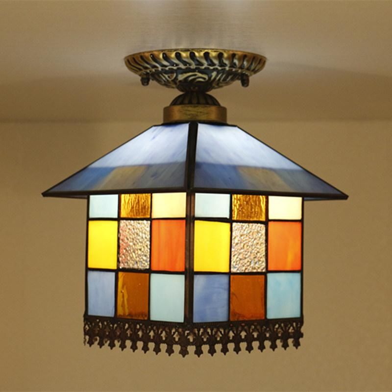 Louis Comfort Tiffany Ceiling Lamps for Sitting Room Bedroom Hallway Lights (WH-TA-10)