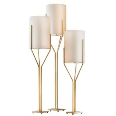 Hotel Project Modern Standing Lighting Floor Lamp with Fabric Shade