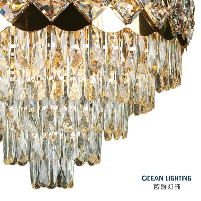 New Luxury Indoor Light Decorative Modern Crystal Chandelier 8821-Dia50