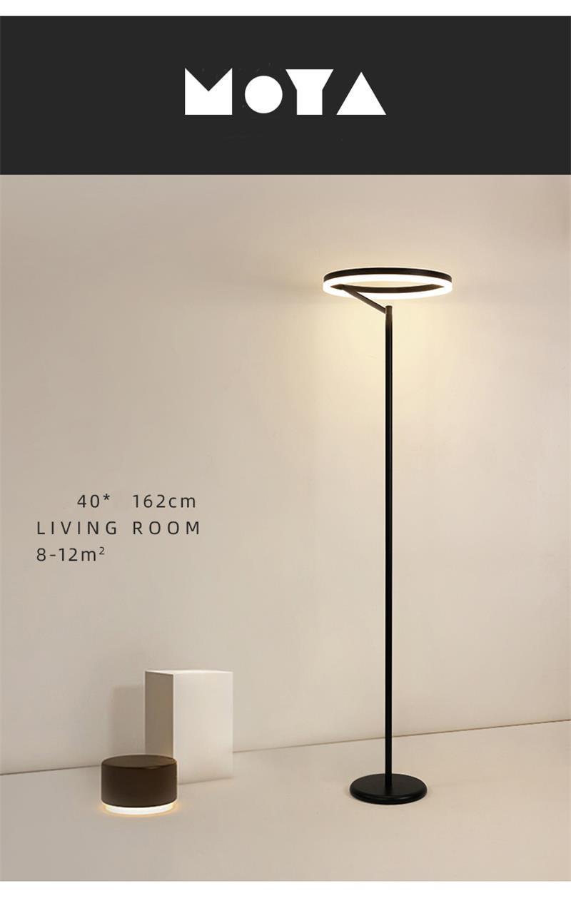 Luxury Modern Round Indoor Adjustable Light Color LED Floor Lamp