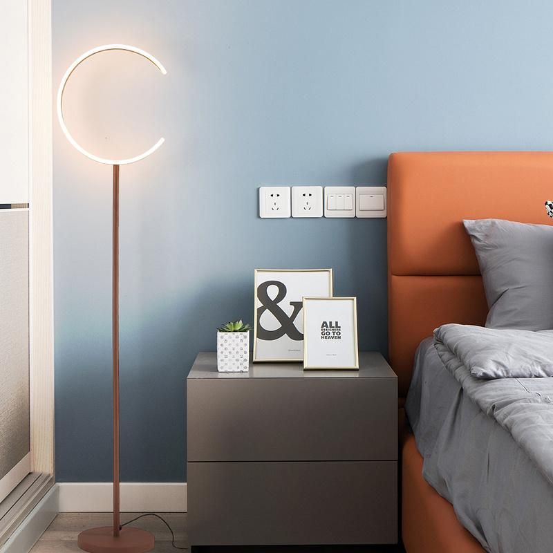 Moon Shade Table Lamp Floor Lamp Modern Style Bedside Lamp