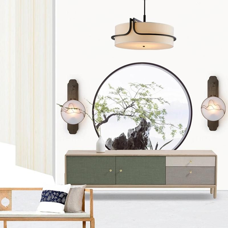 New Chinese Style Bedroom Pendant Lamp Study Room Chandelier Living Room