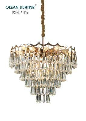 2020 Year New Design Modern Luxury Crystal Chandelier Pendant Light for Hotel Decoration