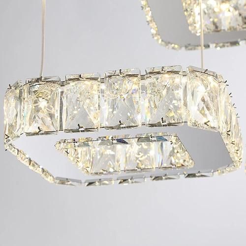 Modern K5 Crystal Pendant Lamp with Hanging for Sitting Room Decoration