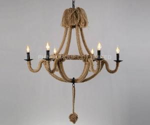Creative Top Qualilty Rope Interior Decorative UL Approved Pendant Light