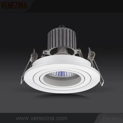 Cast Aluminum Gu5.3 GU10 MR16 Recessed LED Downlight