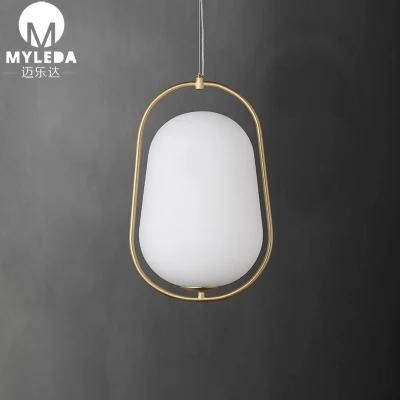 Glass Shade E27 Vintage Industrial Hanging Lamp Pendant Light
