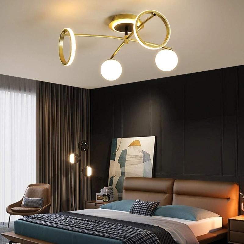 Luxury Modern Ceiling Light Simple Branch Diningroom Light Living Room Lamp