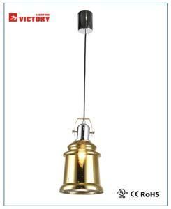 Modern Gold Glass European Decorative Pendant Chandelier Light