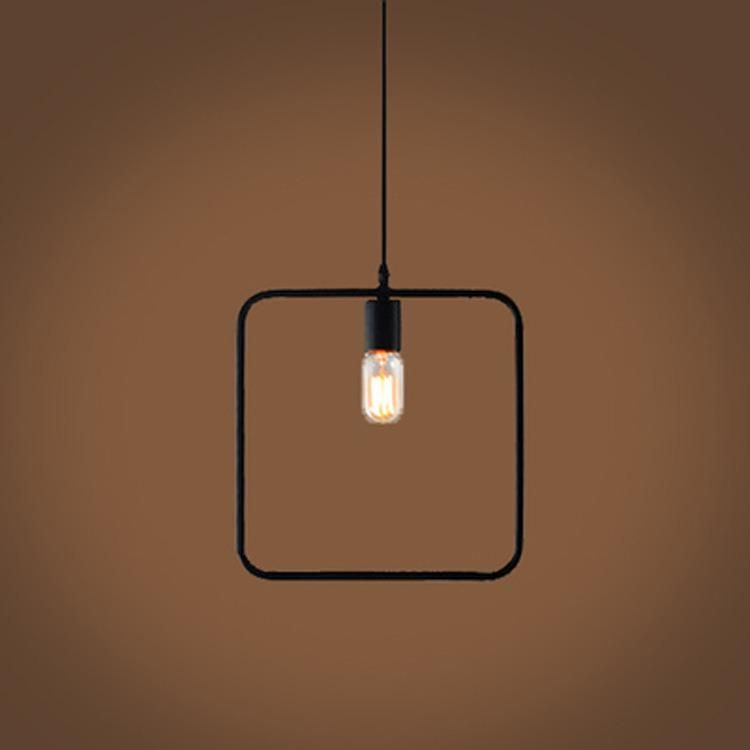 Artistic Style Pendant Light E27 Simple Design Office Hanging Lamps