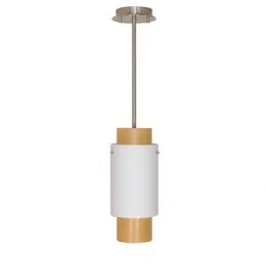 Caramel and White Frosted Acrylic Pendant Ceiling Lamp