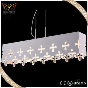 pendant lighting modern decorative white contemporary crystal
