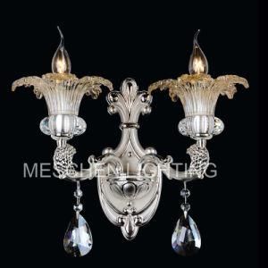 2 Lights Crystal Wall Sconce