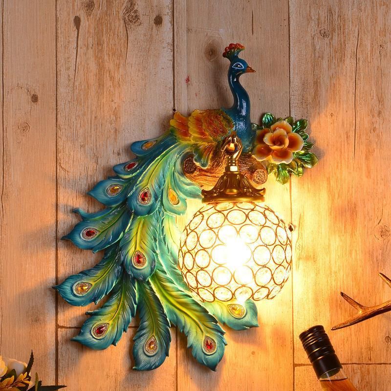 Chandelier Luxury LED Ceiling Lights Bird Lamp Crystal Chandelier Pendant Light Living Room Dining Room Sets Wall Light