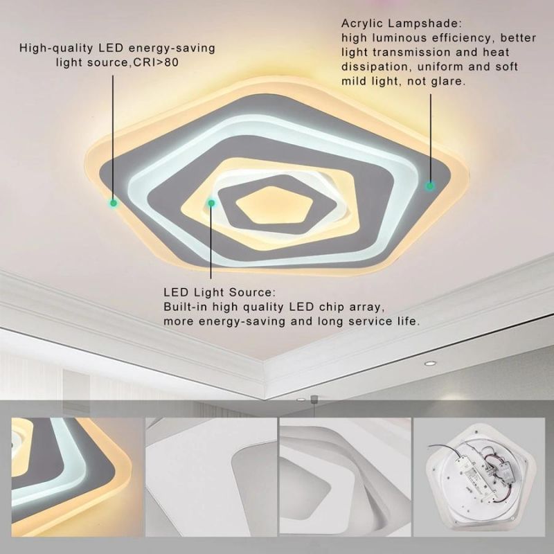 Best Price Hot Sale Acrylic LED Ceiling Lighting Bedroom Lamp