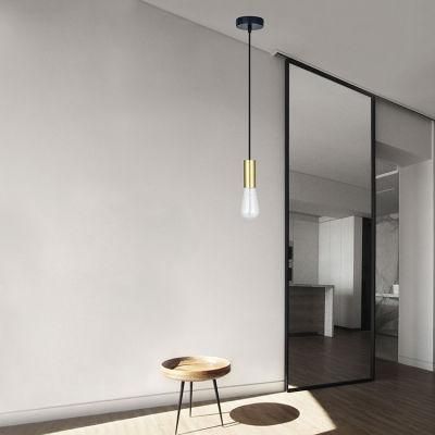Creative DIY North Europe Modern Aluminum Pendant Light Black Gold Fixtures for Kitchen, Restaurant
