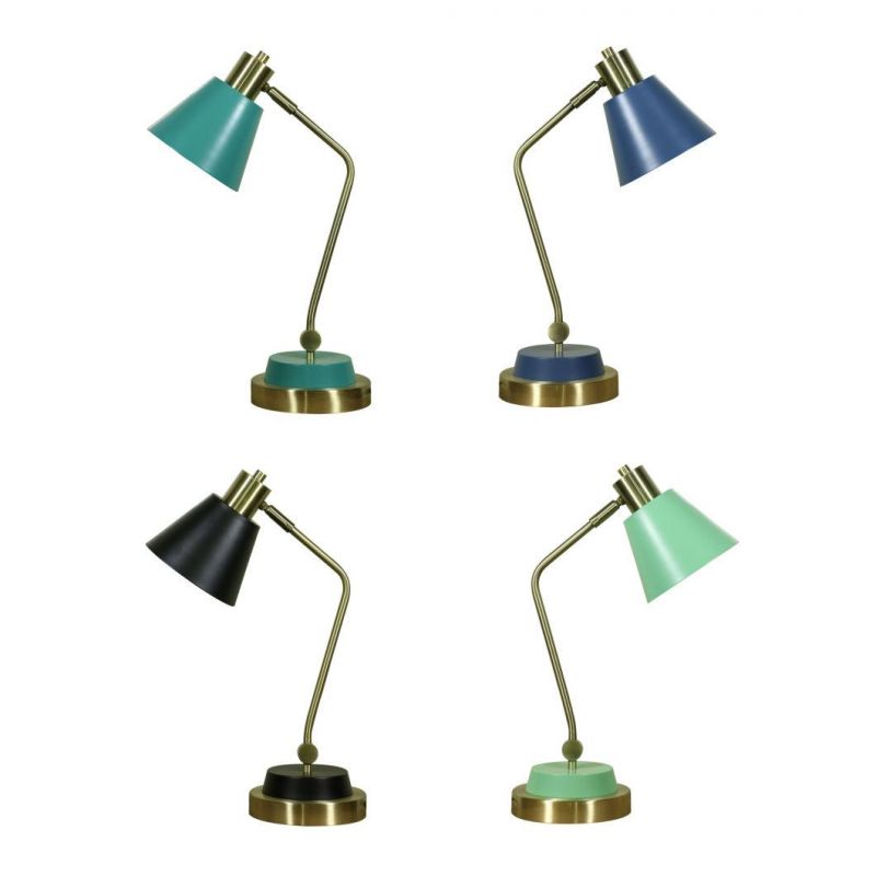 Nordic Style Black and White Modern Artistic Home Decor Lamp Metal Table Lamp