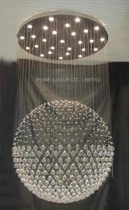 Phine Modern Ceiling Lighting with K9 Crystal for Home or Hotel