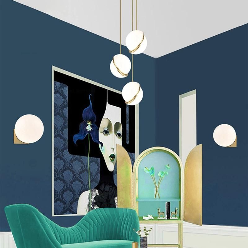 Circle Round Bulbs Design Wall Lamp Bedroom Lamp Bedside Lamp Stair