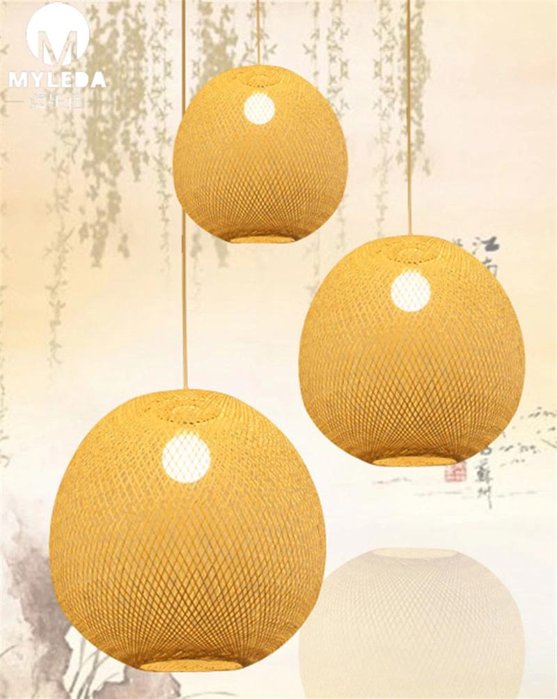 Cage Traditional Handmade Bamboo Lamp Pendant Light