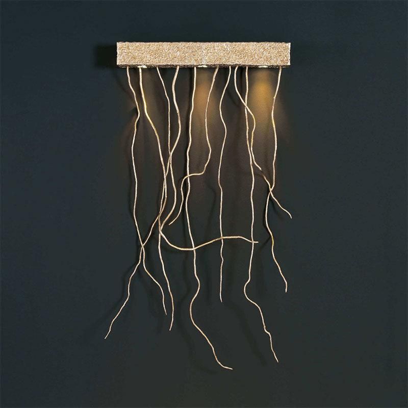 2022 New Design Luxury Modern Light Antique Brass Crystal Stand Lamps Corner Decorative LED Gold Floor Chandelier Lighting