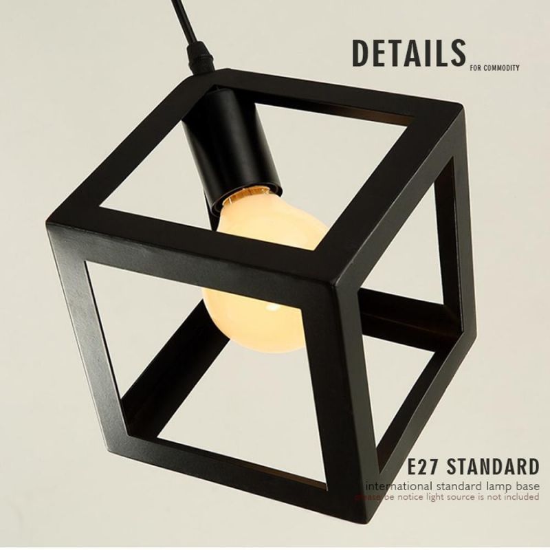 Lamp Shade Industrial Vintage LED Pendant Lighting Loft Hanging Pendant Light