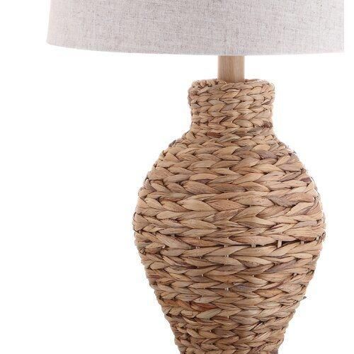 Bamboo Home Decoration Lights Rattan Desk Table Lamp for Hotel Office Living Room