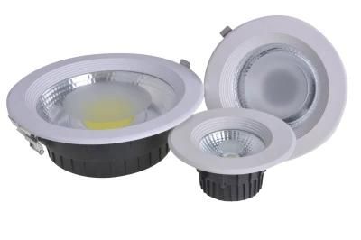 High Quality Hotel Home Restaurant Isolated Driver Recessed Ceiling 20W Anti-Glare RGBW LED COB Spotlight Panel Light Downlight