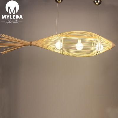 Fish Shape Pendant Hotel Decorative Lighting