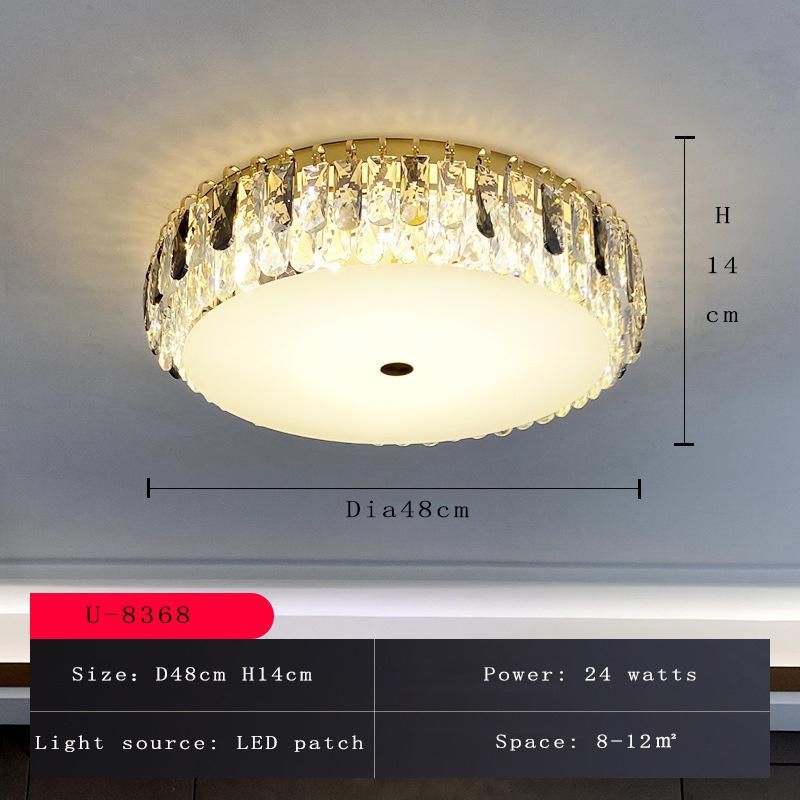 Modern Luxury Crystal Ceiling Lamp Crystal Flower LED Ceiling Light (WH-CA-78)