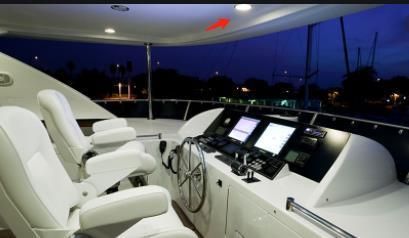 12V Spreader Light Multi Color Recessed Marine RGBW Cabinet Lights for Boats
