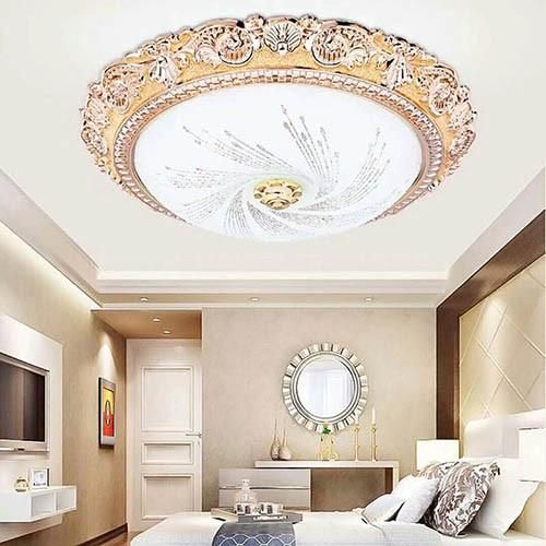 Clasic Europe Style Round Glass Ceiling Light Bedroom Ceiling Light for Kids Room Decoration