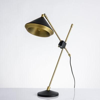 Nordic fashion Modern Table Lamp Study Bedroom Bed Iron Creative Adjustable Table Lamp