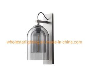 Metal Wall Lamp with Double Layer Glass Shades (WHW-190)