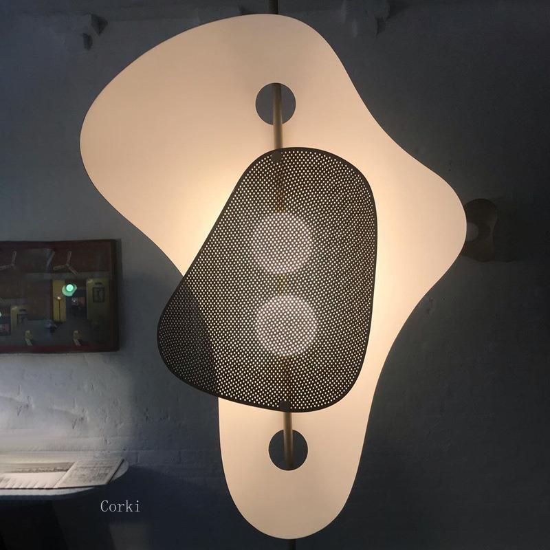 Nordic Designer Floor Lamp Irregular Shades Standing Lamp for Living Room Decor Personality Bedroom Beside Floor Light LED Lighting