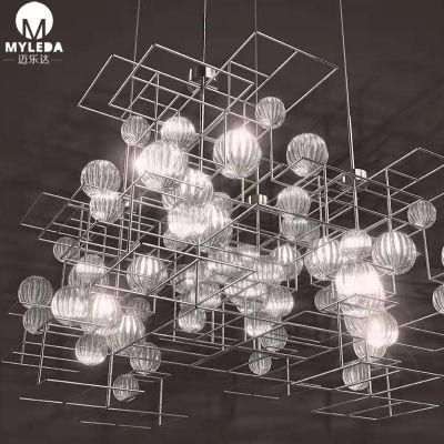 Decoration Custom-Made LED Chandelier Light for Hotel Lobby