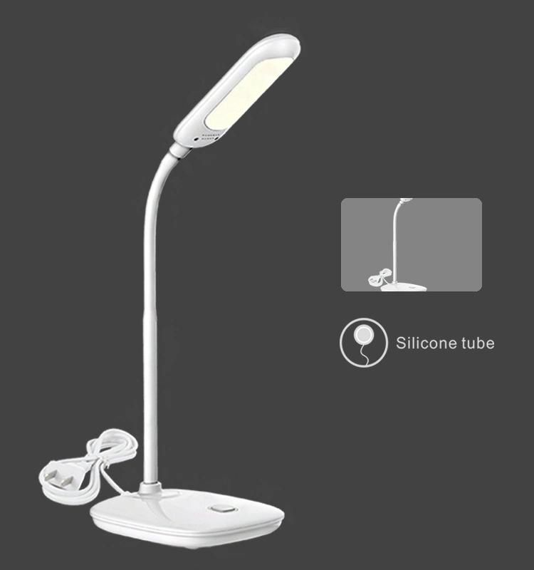 Rts Eye Protective 18 SMD Table Desk Lamp Study Reading Light Flexible Gooseneck Table Lamp Desk Lamp