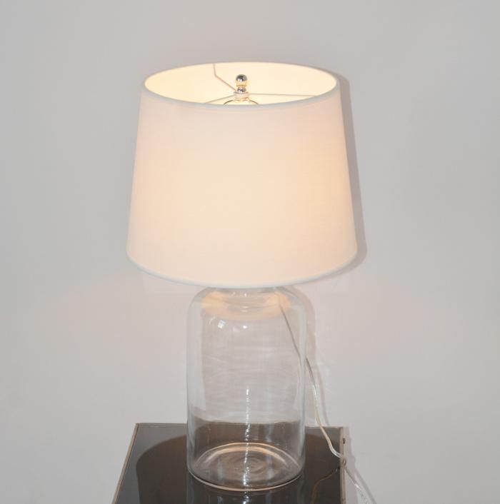 So Fashion & Wonderful Design Living Room Modern Glass Desk Table Lamp Light Lighting with Shades