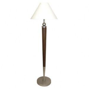 Hot Sale Simple Design Foor Lamp with Brushed Nickel Base